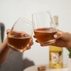 True Vino White Wine Glasses, Stemless Drinking Glasses Wine Gifts, Dishwasher Safe Glass Wine Cups 18oz All Purpose Wine Glasses Set of 4 - 3 of 4