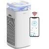 Toshiba H13 3-Speed Smart True HEPA Air Purifier ENERGY STAR (Covers: 483-sq ft), White - 4 of 4