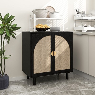 Storage Cabinet, Storage Cabinets With 2 Doors Enough Storage Space Adjustable Shelf For Dining Room Living Room Kitchen Corridor Home Office