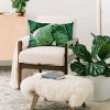 Gale Switzer Banana Leaf Grandeur Oblong Lumbar Throw Pillow Green - Deny Designs - 2 of 3