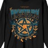 Supernatural Winchester Bros Composed Art Women's Black Long Sleeve Crew Neck Tee - 2 of 3