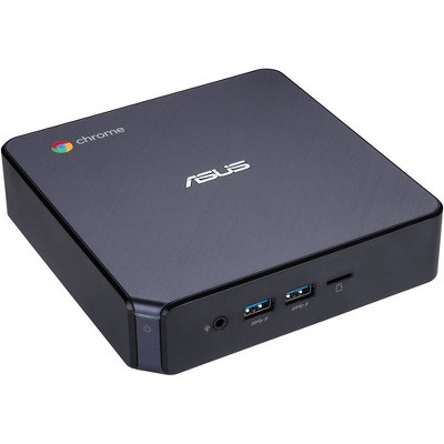 ASUS Chromebox 3 Intel Core i3 4GB RAM 32GB SSD Star Gray  -  7th Gen i3-7100U Dual-core - Intel HD Graphics 620 - 2.4 GHz processor speed