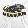 University of Wisconsin-Milwaukee Official Distressed Primary Logo Adult Pull-Over Hoodie - 2 of 4