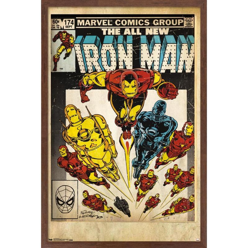 Trends International Marvel Comics - Iron Man - Cover #174 Framed Wall Poster Prints, 1 of 7