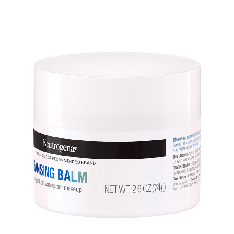 Neutrogena Makeup Melting Cleansing Balm - Fragrance Free - 2.6 oz, 5 of 10