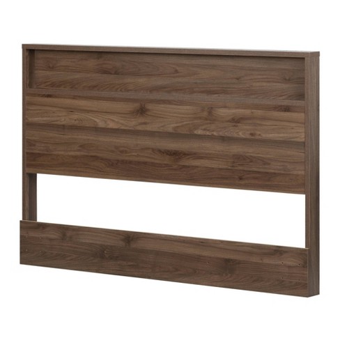 Available in both queen and king sizes. Full Queen Tao Headboard With Shelf Natural Walnut South Shore Target