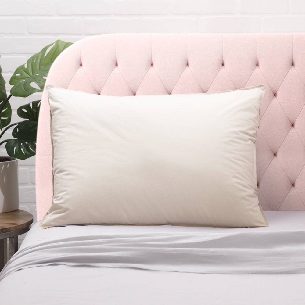 Photos - Pillow Jumbo Organic Cotton Prime Feather Bed  - CosmoLiving by Cosmopolita