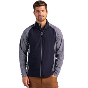 Cutter & Buck Adapt Eco Knit Hybrid Recycled Mens Big & Tall Full Zip Jacket - 1 of 2