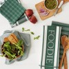 Design Imports Dark Green Asst Foodie Dishtowel & Dishcloth Set/5 - 4 of 4