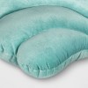 20"x15" Shell Outdoor Novelty Plush Pillow Green - Threshold™ - 3 of 3