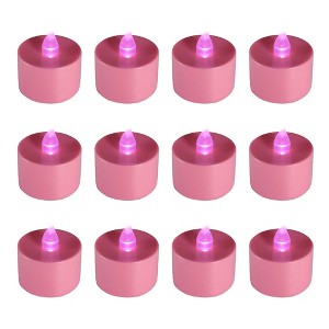 LumaBase Battery-Operated Tea Light Candles - Set of 12 - 1 of 4