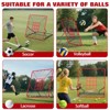 Baseball Pitching Rebounder ¨C 5 Adjustable Angles Portable Hitting & Fielding Net for Softball and Baseball Practice - 2 of 4