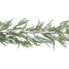 Northlight Real Touch™ Flocked Cedar Pine Artificial Christmas Garland - 10' - Unlit - 4 of 4
