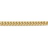 Black Bow Jewelry 6mm 14k Yellow Gold Cuban Curb Chain Bracelet - 2 of 4
