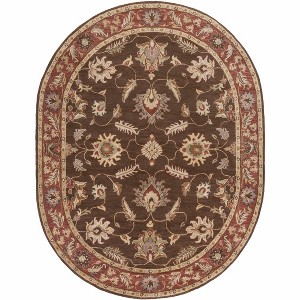 Hauteloom Oval Area Rug   Rust - 1 of 4