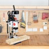 VEVOR Woodworking Mortise Machine, 3/4 HP 3400RPM Powermatic Mortiser With Chisel Bit Sets, Benchtop Mortising Machine, Silver - 2 of 4