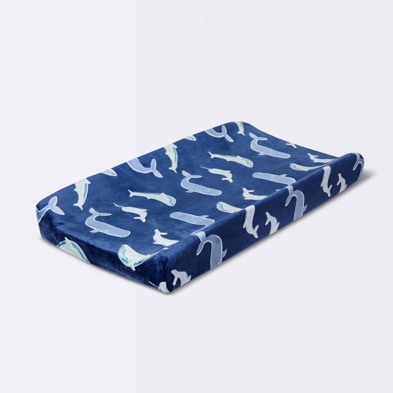 Plush Changing Pad Cover Sleepy Tides - Cloud Island&#8482;, 4 of 6