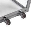 Sevobal Pet Crates and Houses Movable Chicken Coop, 2 Tier Outdoor Bunny Hen Hutch with Tray Wheel, Backyard Garden Cage, Gray, 82.28"*22.83"*44.88" - 3 of 4