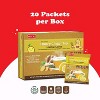 Pocas Honey Ginger Tea - Instant Powder Packets with Lemon & Ginger Honey Crystals Tea, Non-GMO/Gluten Free/Caffeine Free Tea, 20 Count (Pack of 2) - 2 of 4