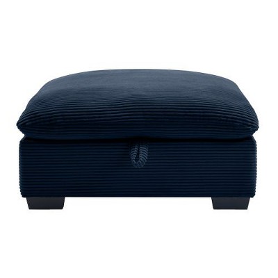 CENGHU Corduroy Fabric Ottoman Footrest to Combine with 2/3/4 Seater Sofa, Bedroom End Bench, Ottoman Entryway Footstool, Ottoman Bench with Storage