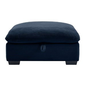 CENGHU Corduroy Fabric Ottoman Footrest to Combine with 2/3/4 Seater Sofa, Bedroom End Bench, Ottoman Entryway Footstool, Ottoman Bench with Storage - 1 of 4