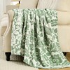 Walensee 50" x 60" Reversible Chenille Jacquard Throw Blanket – Ultra Soft Texture, Lightweight & Cozy, Machine Washable Blanket or Couch Cover - 4 of 4