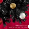 Best Choice Products Artificial Full Black Christmas Tree Holiday Decoration - 3 of 4