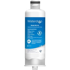 Waterdrop DA97-17376B Replacement for Samsung HAF-QIN Refrigerator Water Filter, HAF-QIN/EXP,1 Filter - 1 of 4