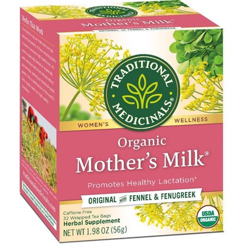 Traditional Medicinals Mother's Milk Herbal Tea - 32ct : Target