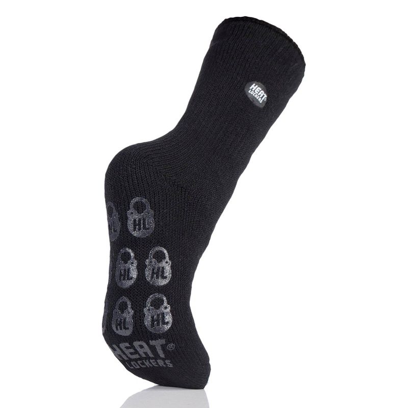Women's Warmest Solid Crew Slipper Sock, 1 of 3
