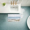 Stupell Industries Wave Therapy Rocky Shore Printed Plush Bath Mat And Bath Rug, Design By Ramona Murdock, 18"X30" - 3 of 4
