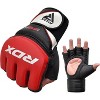 RDX Sports F12 MMA Grappling Gloves Premium Quality Gloves for Professional and Amateur MMA Fighters, Training, Sparring, Heavy Bag Work - Red - S - 2 of 4