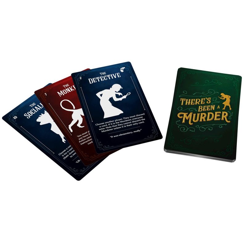 Pressman There&#39;s Been A Murder Card Game, 4 of 8