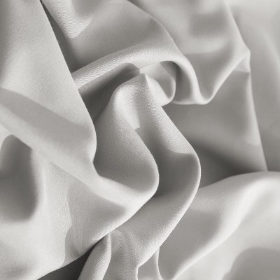 Acoinel Solid Color Microfiber Duvet Cover Set, Luxuriously Soft & Durable Bedding in Light Grey — фото 3