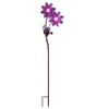 The Lakeside Collection Double Flower and Critter Garden Stake Sets - 2 of 3