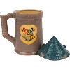 Harry Potter Hogwarts Castle Mug, Large 30 oz - Ceramic Lidded Beer Stein - For Coffee, Tea, Butterbeer & More - Great Gift Décor - 2 of 4