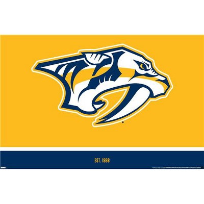 Trends International Nhl Nashville Predators - Logo 21 Unframed Wall ...