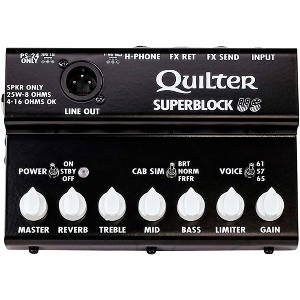 Quilter Labs SuperBlock US 25W Guitar Amp Head Black - 1 of 1