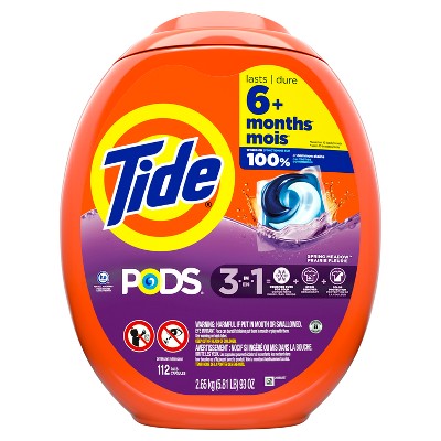 Tide Spring Meadow Pods HE Compatible Laundry Detergent Soap Pacs