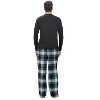 Ashford & Brooks Men’s Long-Sleeve Top Flannel Pants Pajama Sleepwear Set - 4 of 4