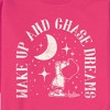 Men's - Peanuts - Wake Up And Chase Dreams Graphic Fleece Sweatshirt - 2 of 4