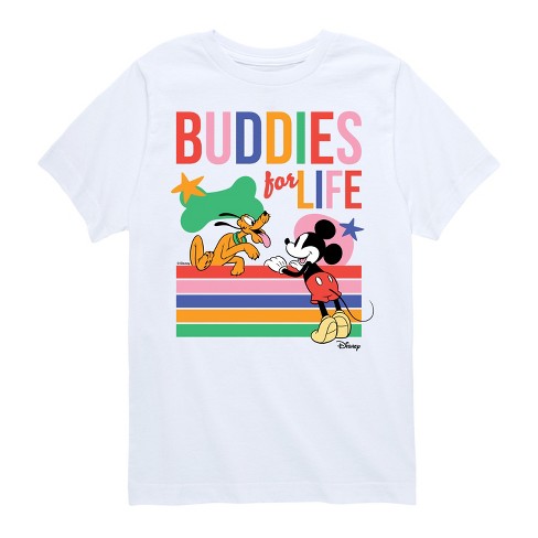 Boys' - Disney - Mickey & Pluto Short Sleeve Graphic T-Shirt - image 1 of 4