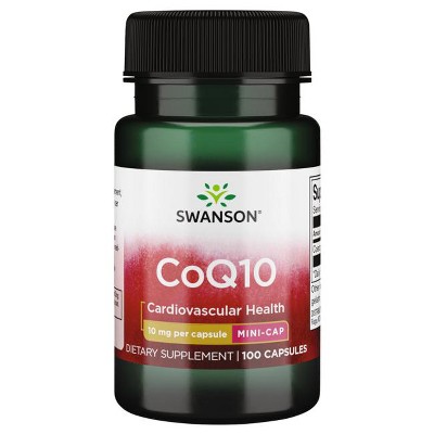 Swanson Dietary Supplements Coq10 - Mini Cap 10 Mg 100 Caps : Target