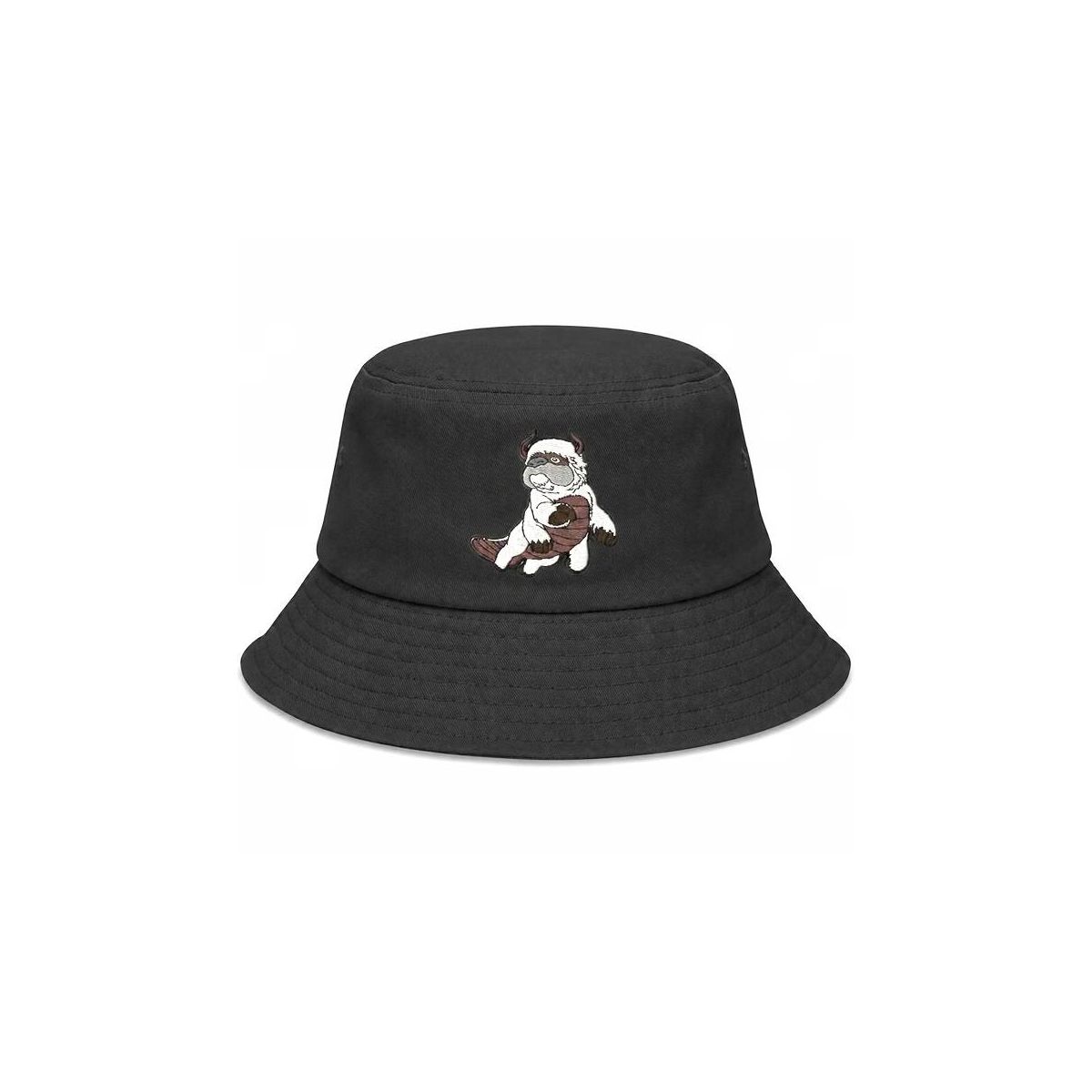 Appa Bucket Hat for Kids - Officially Licensed Avatar Appa Bucket Hat, Beach Hat, Sun Hat 4-14 Black, Grey, Blue, White and Red