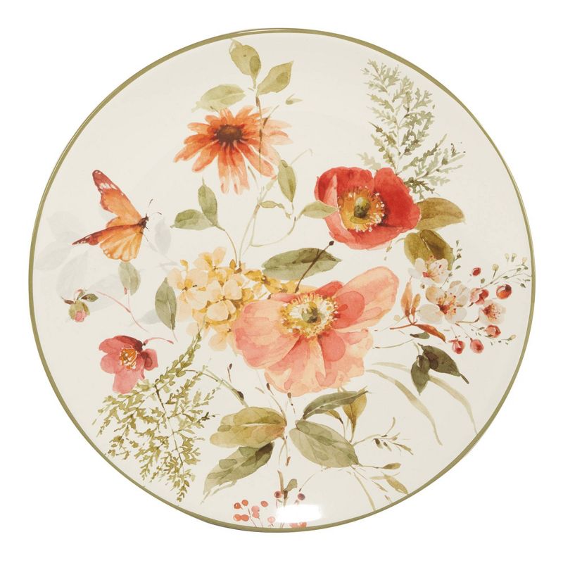 Set of 4 Nature&#39;s Song Assorted Dining Plates - Certified International, 6 of 8