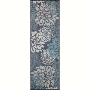 Nourison Garden Oasis Tropical Bloom Indoor/Outdoor Rug - 1 of 4