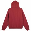 Spruce Fashion Oversized Zeno Quilted Jacquard Zip-Up Hoodie - 3 of 4