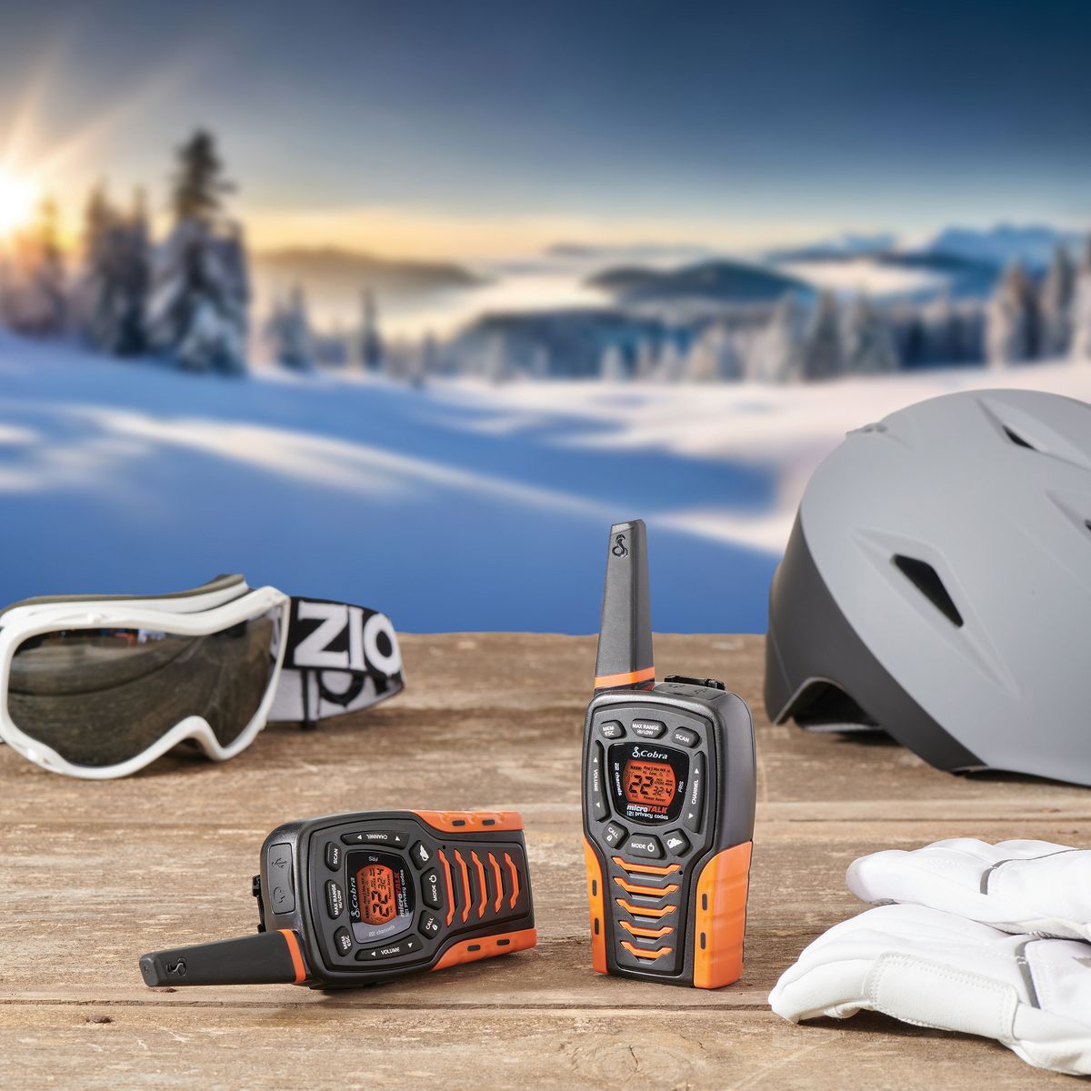 Cobra® microTALK® ACXT645 Rechargeable Walkie-Talkies for Family with NiMH Batteries, up to 35-Mile Range, FRS 22 Channels, Waterproof, NOAA®, Pa... - thumbnail 5