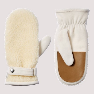 Isotoner Adult Berber Mittens - Ivory