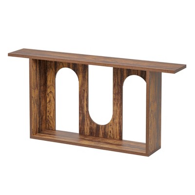 Tribesigns 70.9 inch Farmhouse Narrow Console Table for Living Room